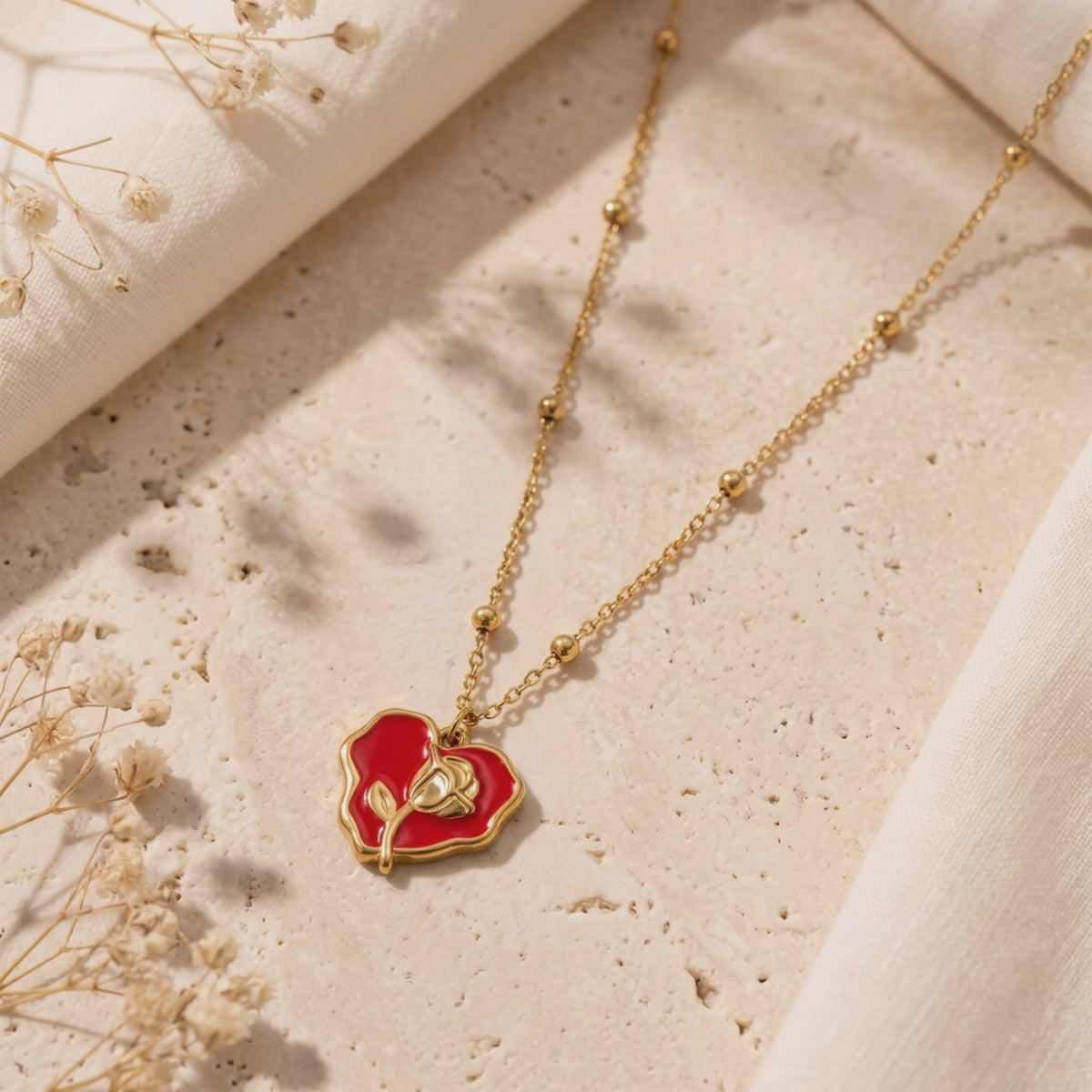 YLQ49194-NECKLACE rotation video