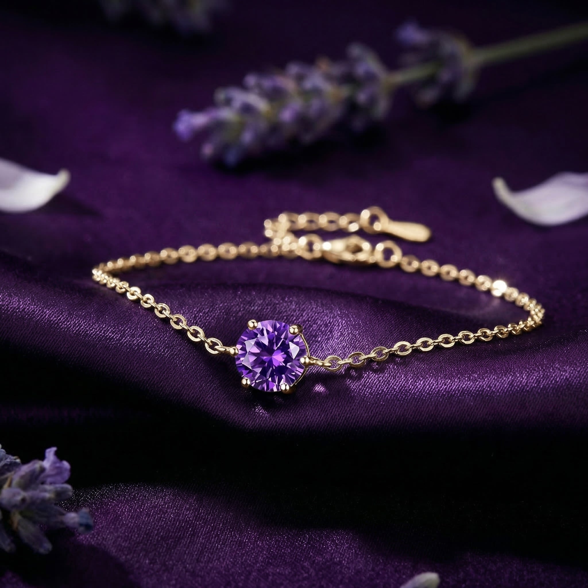 the-vianne-solitaire-s925-sterling-silver in gold finish