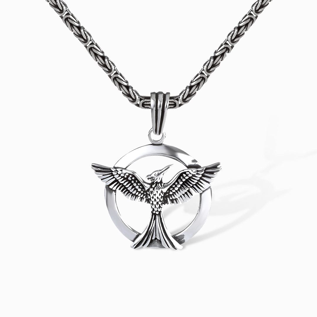À Mon Fils | Collier Phénix 925S