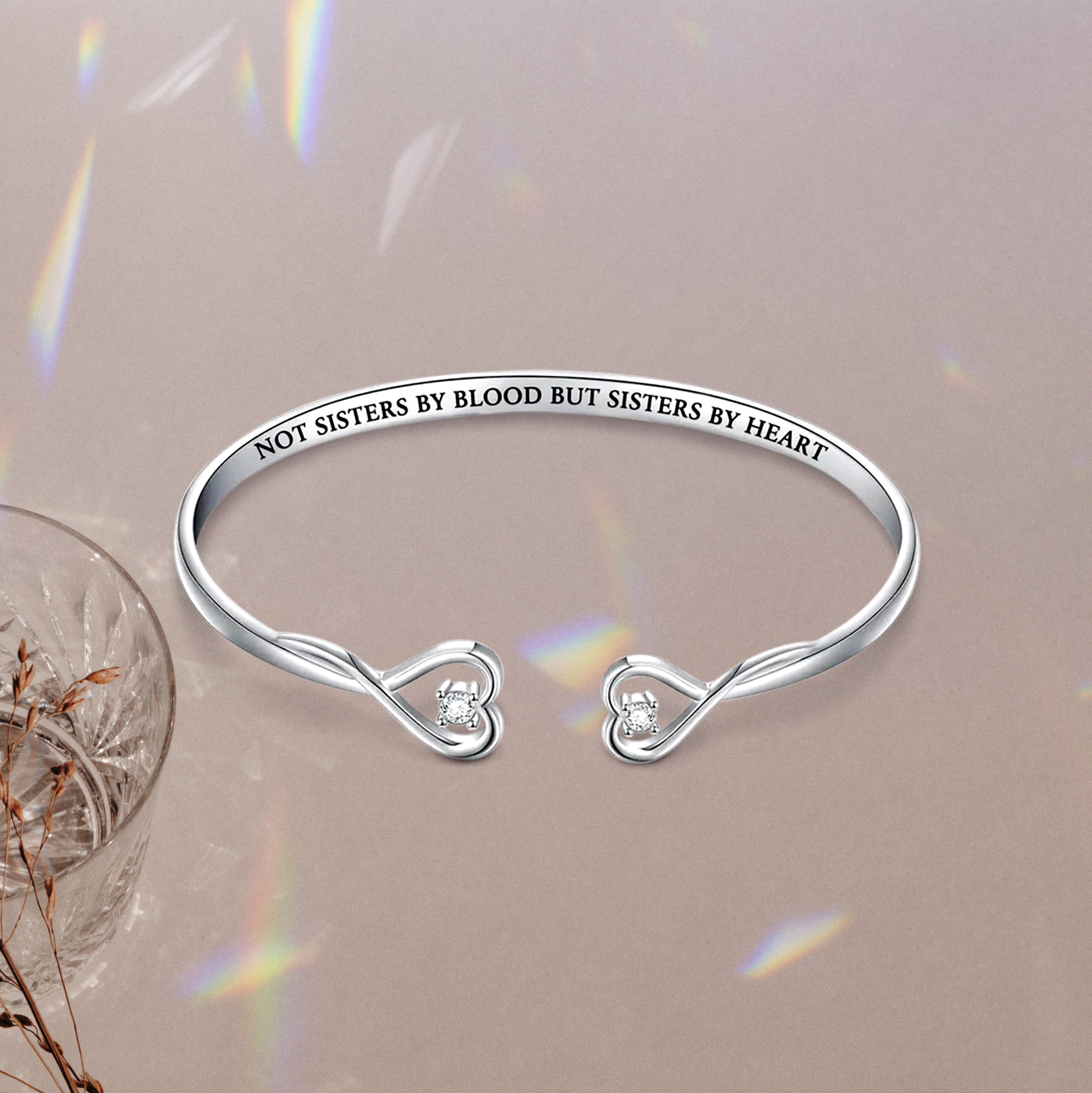 Sœurs de cœur | Bracelet cadeau