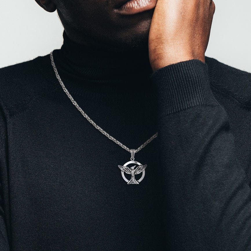 À Mon Fils | Collier Phénix 925S