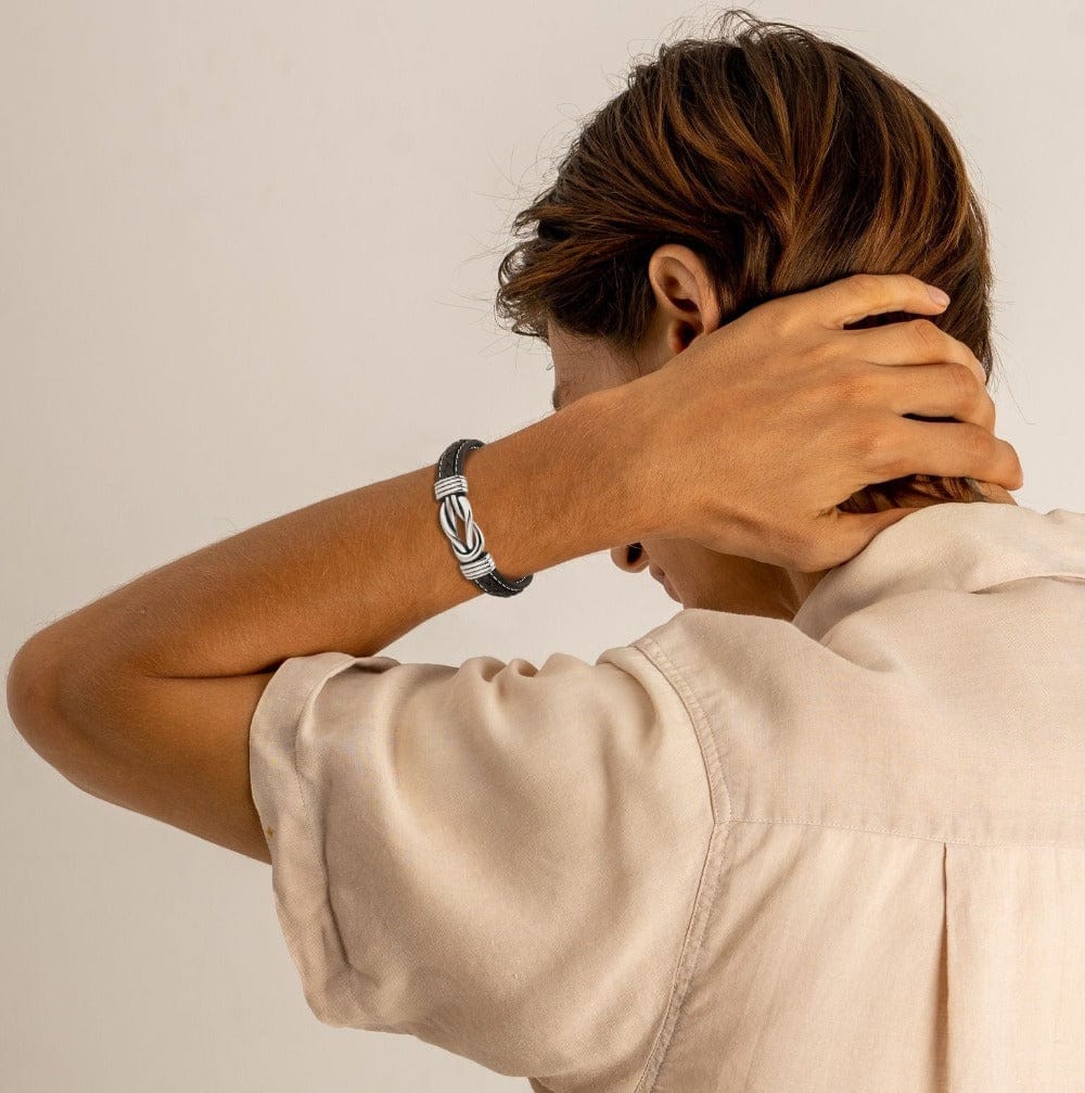 Bracelet Infini Homme 'Mère & Fils' Liés Pour Toujours