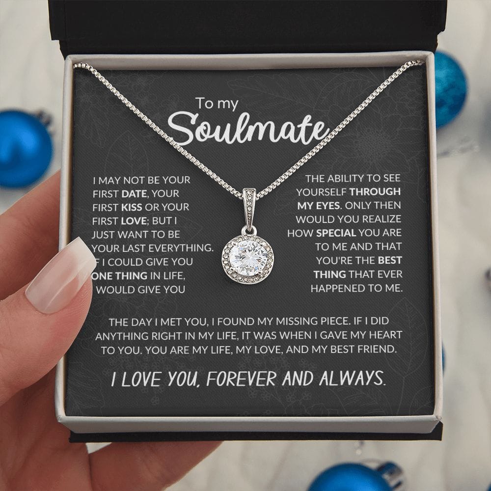 À Mon Âme Sœur | Votre Dernier Tout | Collier Espoir Éternel